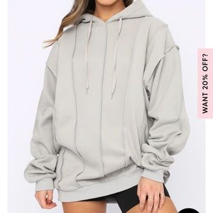 White Fox Keep On Going Hoodie